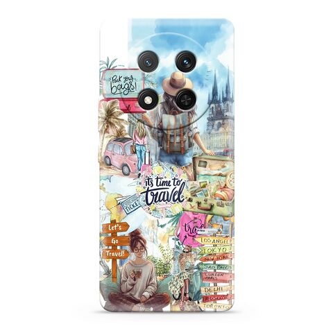 PRINT CLEAR silikonska futrola skin (ultra tanka) - Huawei Honor X9C/Magic 7 lite SP031 (MS).
