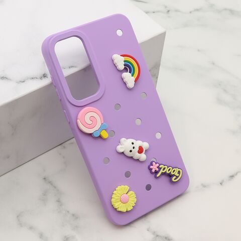 Zastitna futrola TOY - Samsung A556 Galaxy A55 5G ljubicasta (MS).