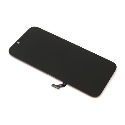 LCD ekran (displej) - Iphone 14 (6.1) + Touch screen crni SOFT OLED Diagnostic (MS).