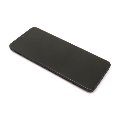 LCD ekran (displej) - Samsung A032F Galaxy A03 Core + Touch screen + okvir crni + SUP board Full ORG EU (GH83-07412A) (MS).