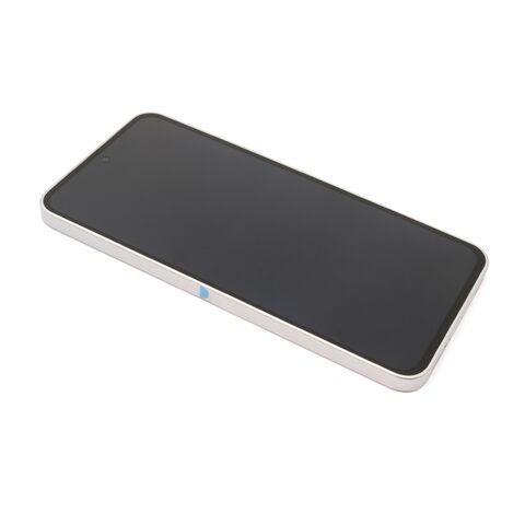 LCD ekran (displej) - Samsung A366 Galaxy A36 5G + Touch screen + okvir white/gray Full ORG EU (GH82-36841B) (MS).