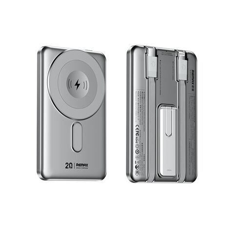 Back Up baterija (univerzalna) Magsafe REMAX CX-1 15W 5000mAh srebrni (MS).