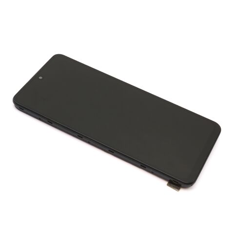 LCD ekran (displej) - Realme 12 5G 4G + Touch screen + okvir crni APLONG ORG (MS).
