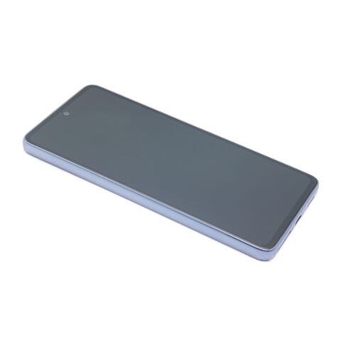 LCD ekran (displej) - Samsung A536 Galaxy A53 5G + Touch screen + okvir blue Full ORG EU (GH82-28024C/28025C) (MS).