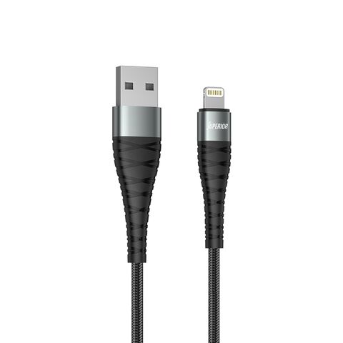 USB data kabl Comicell Superior CO-BX32 5A Lightning crni (MS).