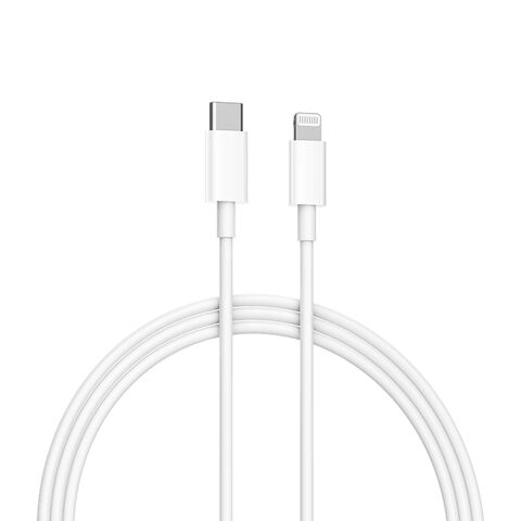 USB data kabl Xiaomi Type-C na Lightning 1m beli FULL ORG (BHR4421GL) (MS).