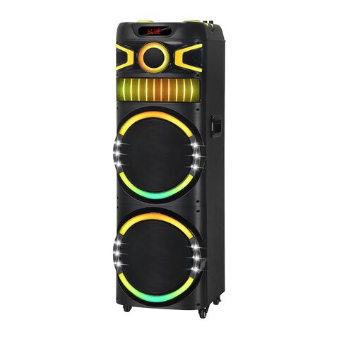 Zvucnik bluetooth NDR-M22003 100W 2*12 inca sa dva mikrofona crni (MS).
