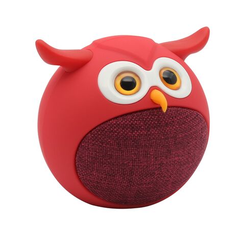 Zvucnik bluetooth TWS Sova crveni (MS).