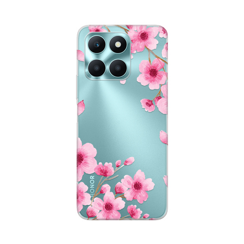 PRINT silikonska futrola skin (ultra tanka) - Huawei Honor X6a Rose Flowers.