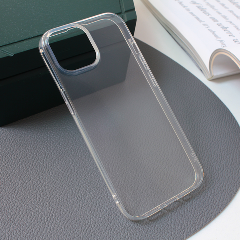 Zastitna silikonska futrola Skin - iPhone 15 Transparent.