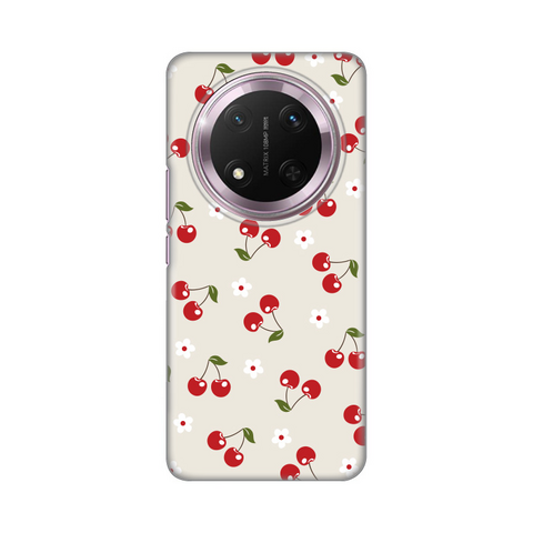 PRINT silikonska futrola - Huawei Honor Magic 7 lite Cherry and Flowers.