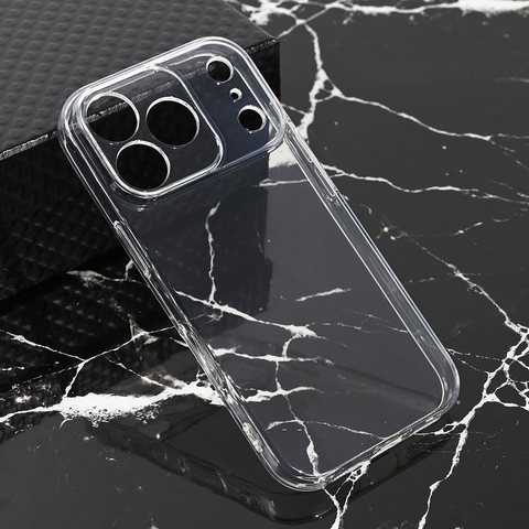 Teracell GIULIETTA silikonska futrola - iPhone 17 Pro/18 Pro 6.3 Transparent.
