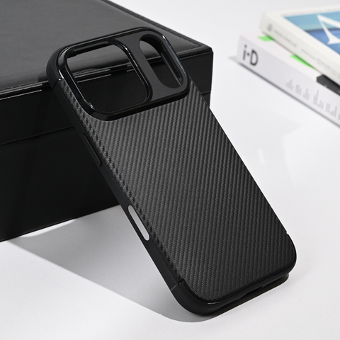Zastitna futrola Defender Carbon - iPhone 17 Pro/18 Pro 6.3 crna.