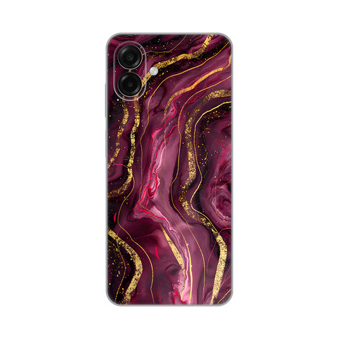 PRINT silikonska futrola - Samsung A075F Galaxy A07 Burgundy.