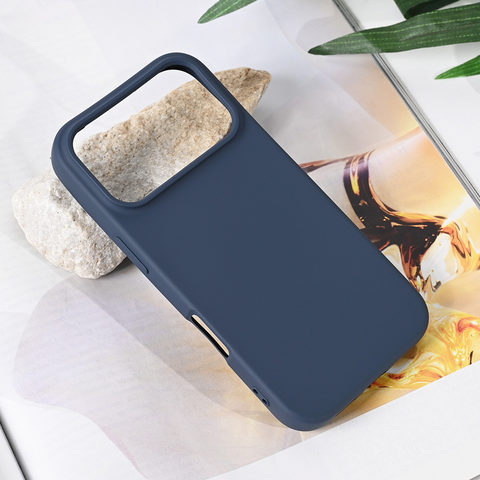 Zastitna futrola Teracell Soft Velvet - iPhone 17 Pro/18 Pro 6.3 tamno plava.