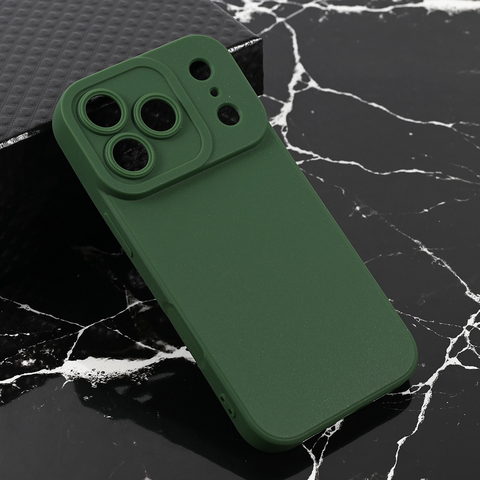 Teracell GIULIETTA silikonska futrola - iPhone 17 Pro/18 Pro 6.3 mat zelena.