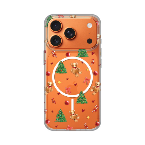Zastitna futrola print Magsafe - iPhone 17 Pro/18 Pro 6.3 Merry Bear.