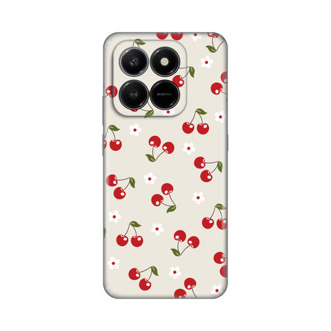 PRINT silikonska futrola - Honor X7d 4G/400 Smart 5G Cherry and Flowers.
