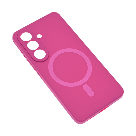 Zastitna futrola Magsafe Pure color - Samsung S941 Galaxy S26 tamno pink.