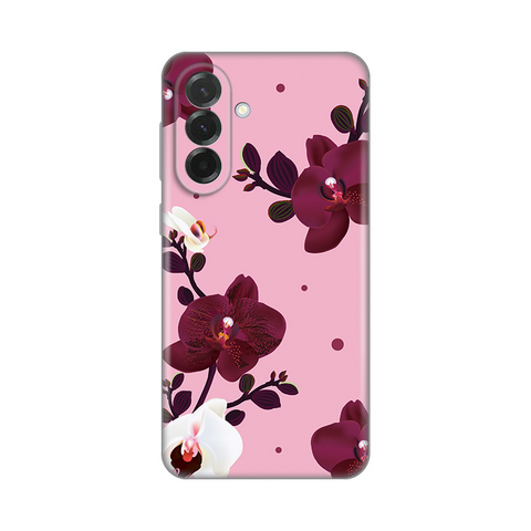 PRINT silikonska futrola skin (ultra tanka) - Samsung A376 Galaxy A37 5G Pink Orchid.