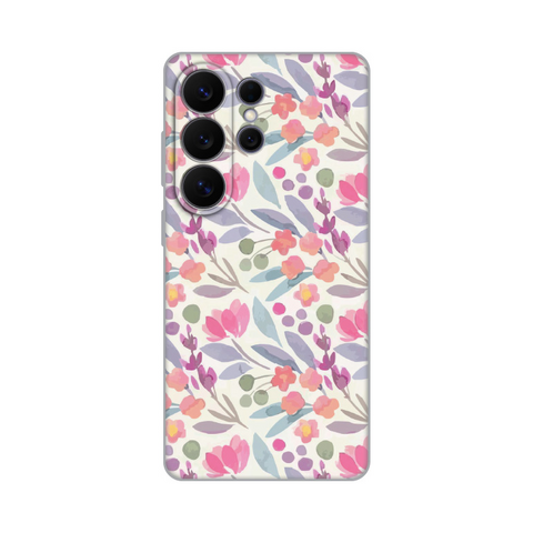PRINT silikonska futrola - Samsung S948 Galaxy S26 Ultra Watercolor Flowers.