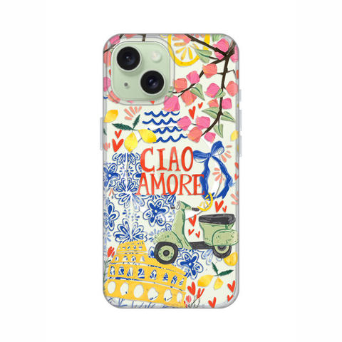 Zastitna futrola print Magsafe - iPhone 15 Ciao Amore.