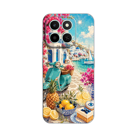 PRINT silikonska futrola skin (ultra tanka) - Huawei Honor X6c Summer in Greece.