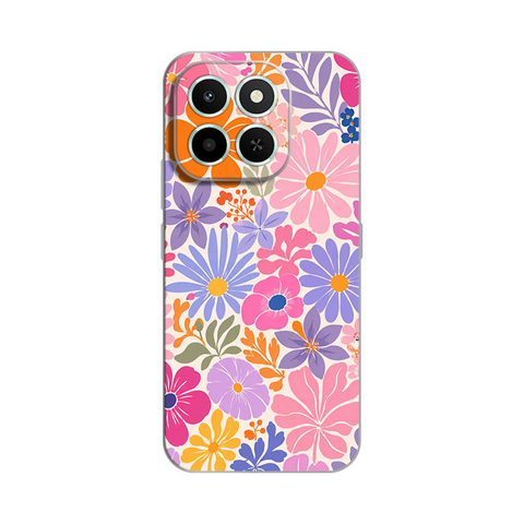 PRINT silikonska futrola - Huawei Honor X6c Sunny Petals.