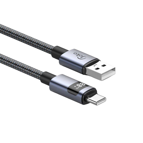 Data kabl KONFULON DL94, LCD ekran (displej) Display, USB na Type C 1m.