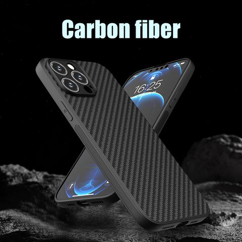Zastitna futrola Carbon fiber - iPhone 17 Pro Max/18 Pro Max 6.9 crna.