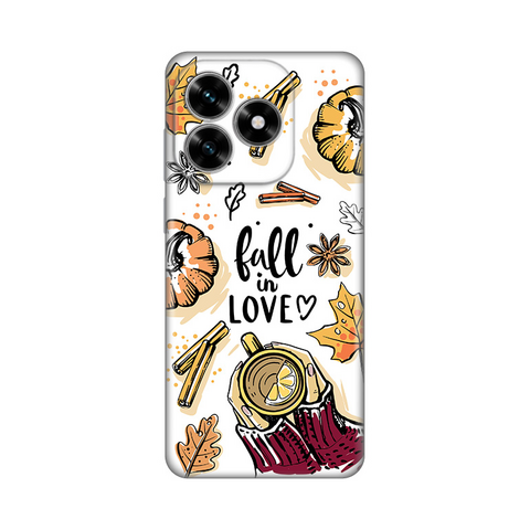 PRINT silikonska futrola - Huawei Honor X5c Plus Fall in Love.