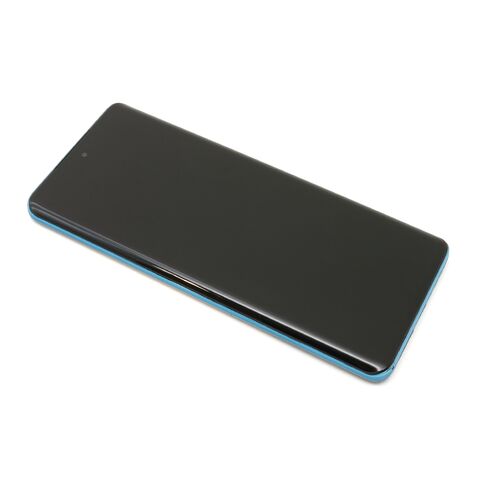LCD ekran (displej) - Motorola Edge 40 Neo + Touch screen + okvir Blue ORG (MS).
