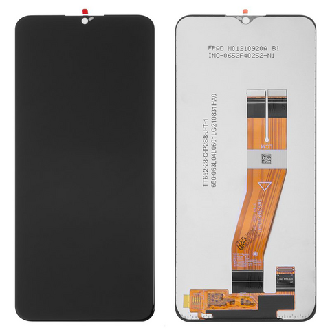 LCD ekran (displej) - Samsung A037 Galaxy A03s + touchscreen crni (Original Material) (Smaller Display Size).