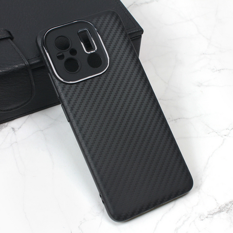 Zastitna futrola Carbon Stripe - Xiaomi Redmi 12C crna.