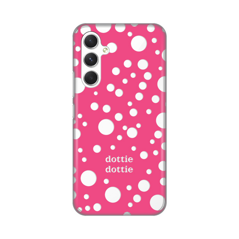 PRINT silikonska futrola skin (ultra tanka) - Samsung A546B Galaxy A54 5G Dottie Dottie Pink.