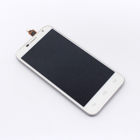 LCD ekran (displej) - Alcatel OT Idol 2 Mini/6016D+touch screen beli+frame SPO SH.