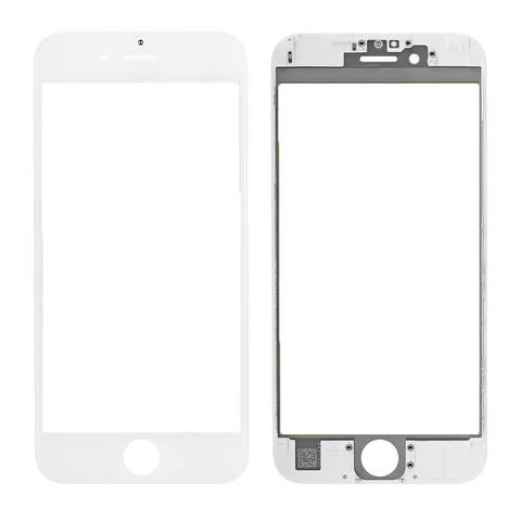 Staklo touchscreen-a+frame+OCA - Iphone 6 4,7 belo (SMRW).