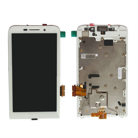 LCD ekran (displej) - Blackberry Z30+touch screen beli+frame.
