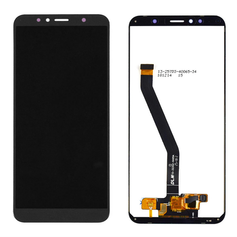 LCD ekran (displej) - Huawei Y6 Prime 2018+touch screen crni.