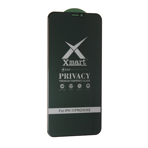 Zastitno Staklo Tempered glass (zastitno staklo za ekran) X mart 9D Privacy - iPhone 11 Pro.