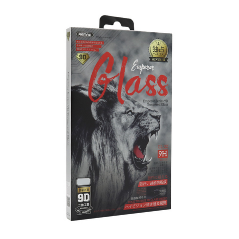 Zastitno Staklo Tempered glass (zastitno staklo za ekran) REMAX Emperor 9D GL-32 - iPhone 14 Plus crna.