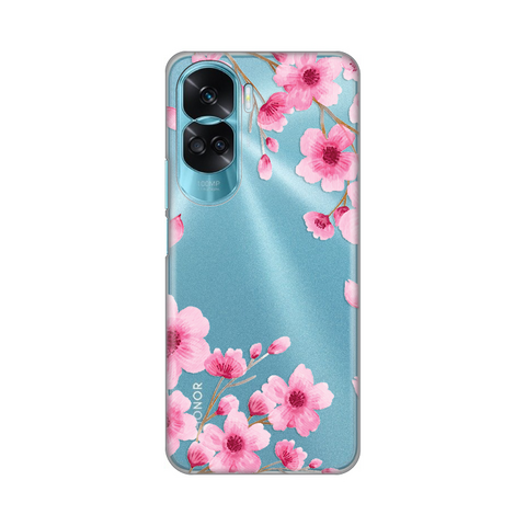 PRINT silikonska futrola skin (ultra tanka) - Huawei Honor 90 Lite Rose Flowers.