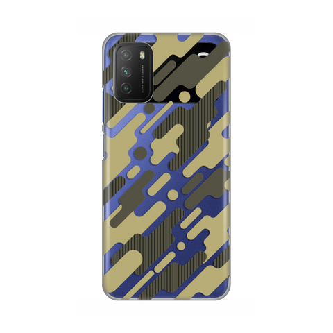 PRINT silikonska futrola skin (ultra tanka) - Xiaomi Poco M3 Army Pattern.