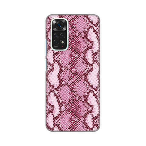 PRINT silikonska futrola - Xiaomi Redmi Note 11/Redmi Note 11s Pink Snake.