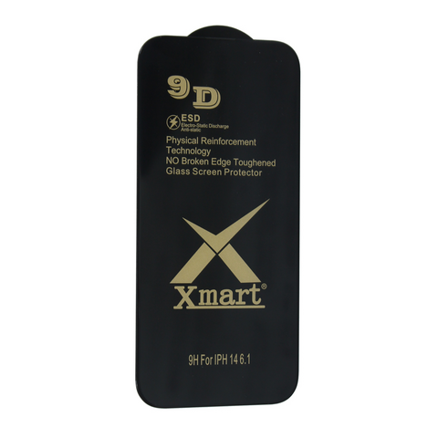 Zastitno staklo Tempered glass (zastitno staklo za ekran) X mart 9D - iPhone 14 Pro.