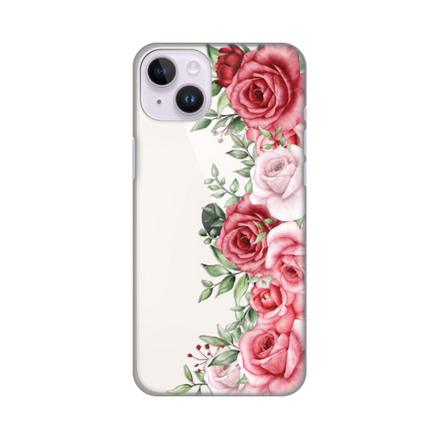 PRINT silikonska futrola skin (ultra tanka) - iPhone 14 Plus Wild Roses.