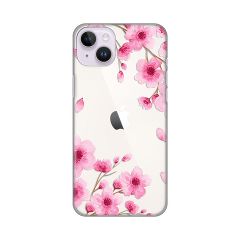 PRINT silikonska futrola skin (ultra tanka) - iPhone 14 Plus Rose flowers.