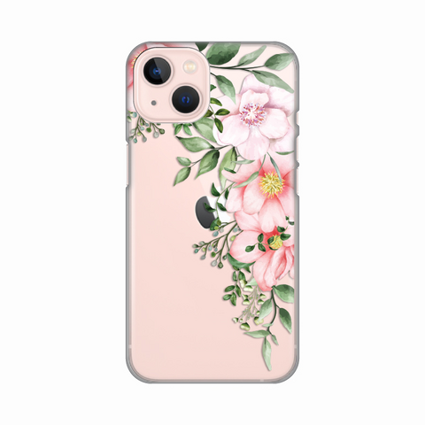 PRINT silikonska futrola skin (ultra tanka) - iPhone 13 Gentle Rose Pattern.