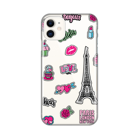 PRINT silikonska futrola skin (ultra tanka) - iPhone 11 6.1 Love Paris.