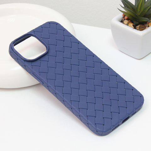 Zastitna futrola Weave case - iPhone 14 plava.